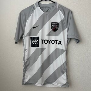 Nike Gray and White San Antonio Football Club Jersey